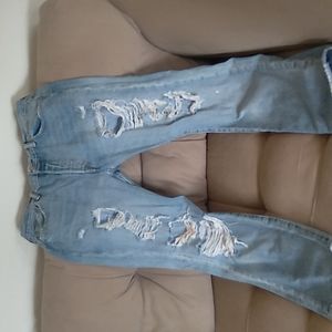 Men torn Levi's jeans. Please look at pictures